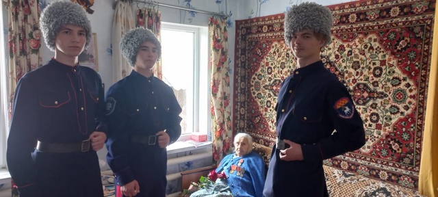 Акция «Поздравь ветерана на дому»